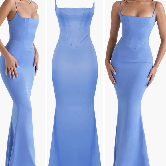 Olivette Corset Maxi Dress - House of CB - Picture 2 of 2